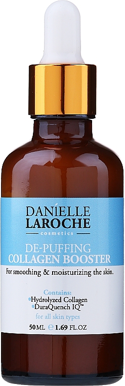 Glättender und feuchtigkeitsspendender Gesichtsbooster mit Kollagen - Danielle Laroche Cosmetics De-puffing Collagen Booster — Bild N1
