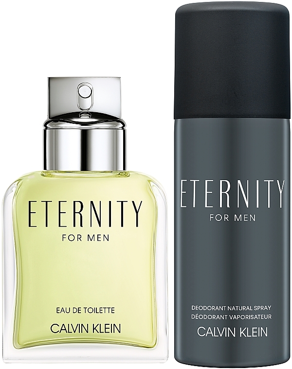 Calvin Klein Eternity For Men	 - Duftset (Eau de Toilette 100ml + Deospray 150ml)  — Bild N1