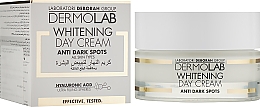 Düfte, Parfümerie und Kosmetik Aufhellende Tagescreme gegen Pigmentflecken mit Hyaluronsäure - Deborah Dermolab Whitening Day Cream