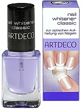 Düfte, Parfümerie und Kosmetik Nagellack zur optischen Aufhellung von Nageln - Artdeco Nail Whitener Classic
