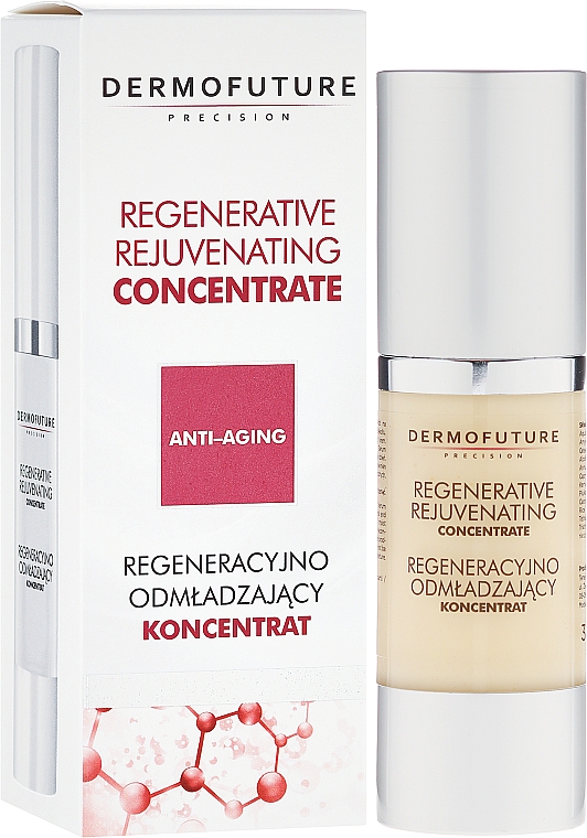 Regenerierendes Anti-Aging Gesichtskonzentrat mit Retinol, Coenzym Q10 und Seidenprotein - DermoFuture Regenerative Rejuvenating Concentrate