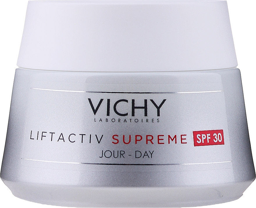 Anti-Falten Tagescreme mit Hyaluronsäure SPF 30 - Vichy Liftactiv Supreme Intensive Anti-Wrinkle Day Cream SPF30 — Bild N4