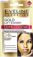 Verjüngende Gesichtsmaske mit 24K Gold und Kollagen - Eveline Cosmetics Gold Lift Expert Rejuvenation Mask — Foto N1