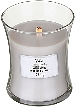 Duftkerze im Glas Warm Wool - WoodWick Hourglass Candle Warm Wool — Bild N3