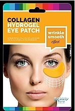 Düfte, Parfümerie und Kosmetik Anti-Falten Kollagenmaske für die Haut unter den Augen mit Gold und Hyaluronsäure - Beauty Face Collagen Hydrogel Eye Mask