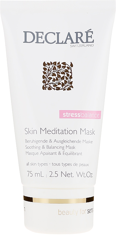 Beruhigende und ausgleichende Gesichtsmaske - Declare Stress Balance Skin Meditation Mask — Bild N2