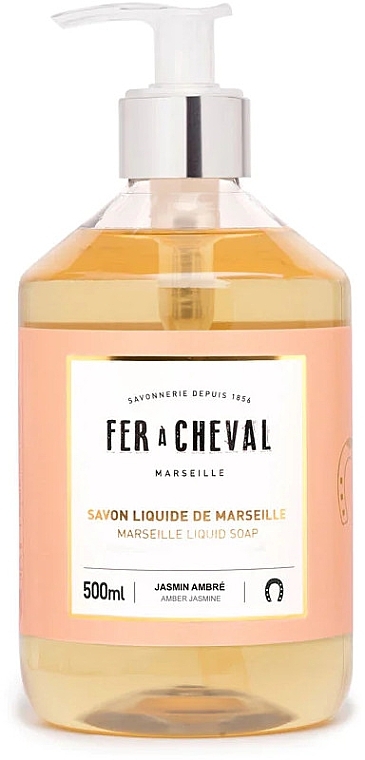 Flüssige Marseille-Seife Jasmin und Ambra - Fer A Cheval Marseille Liquid Soap Jasmine Amber — Bild N1