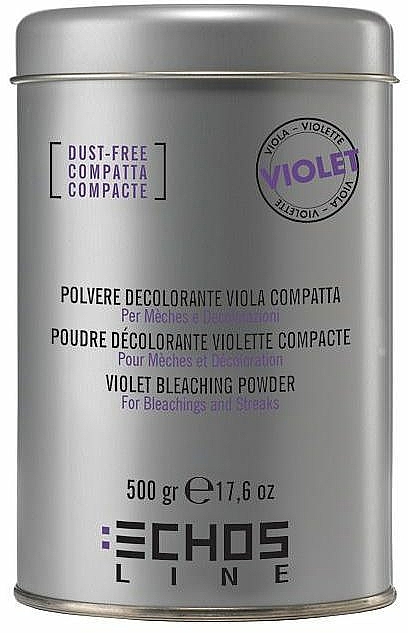 Haarpulver lila - Echosline Bleaching Polvere Decolorante Violet Compatta