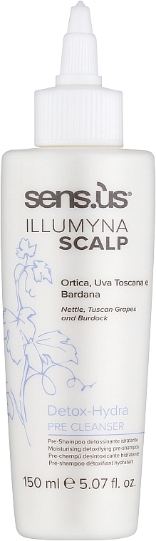 Entgiftendes und feuchtigkeitsspendendes Shampoo - Sensus Illumyna Scalp Detox-Hydra Pre Cleanser — Bild N1