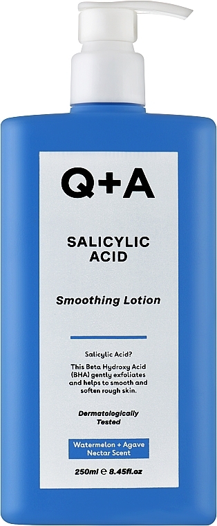 Beruhigende Körperlotion - Q+A Salicylic Acid Smoothing Lotion — Bild N1