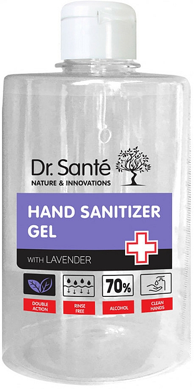 Antibakterielles Händedesinfektionsgel mit Lavendelduft - Dr. Sante Antibacterial Hand Sanitizer Gel With Lavender 