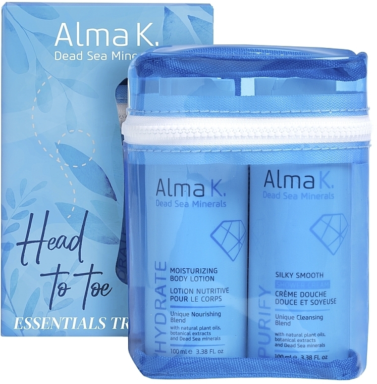 Körperpflegeset - Alma K. Head To Toe (Körperlotion 100ml + Duschcreme 100ml + Shampoo 100 ml + Conditioner 100ml) — Bild N2