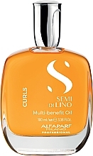 Düfte, Parfümerie und Kosmetik Multifunktionales Öl für lockiges und welliges Haar - Alfaparf Semi Di Lino Curls Multi-Benefit Oil