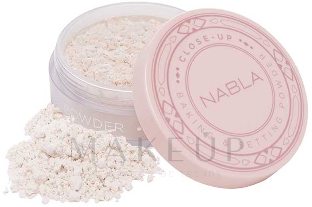 Loser Gesichtspuder - Nabla Close-Up Baking Setting Powder — Bild Translucent