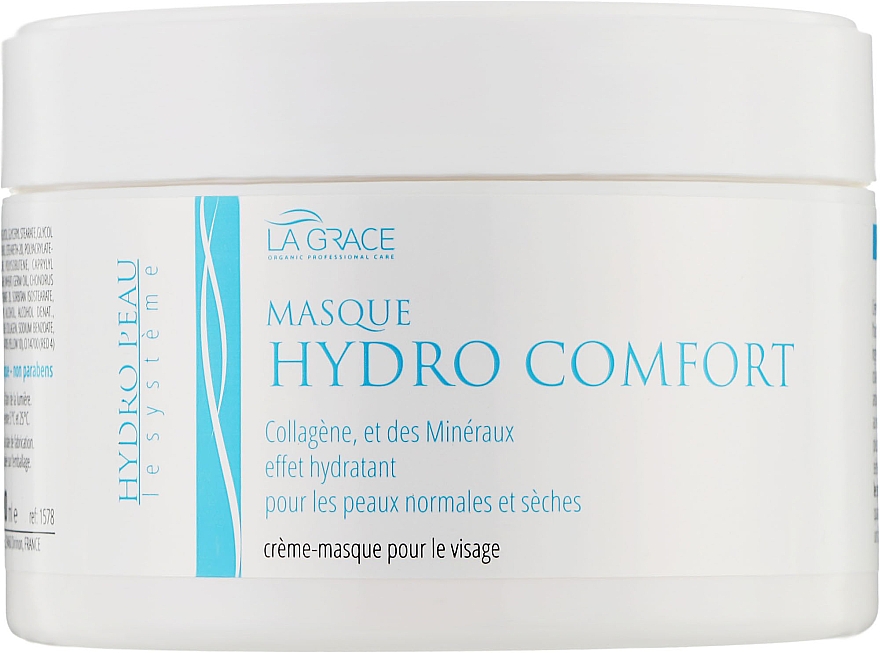 Alginat-Gesichtsmaske mit Kollagen und Meeresmineralien - La Grace Hydro Comfort Mask — Bild N3