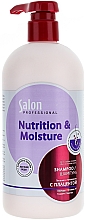 Düfte, Parfümerie und Kosmetik Shampoo für brüchiges und geschwächtes Haar - Salon Professional Nutrition and Moisture