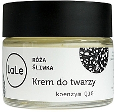 Düfte, Parfümerie und Kosmetik Gesichtscreme Pflaume und Rose mit Coenzym Q10 - La-Le Face Cream