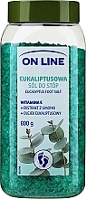 Düfte, Parfümerie und Kosmetik Entspannendes Fußbadesalz mit Eukalyptusöl - On Line Eucaliptus Foot Salt