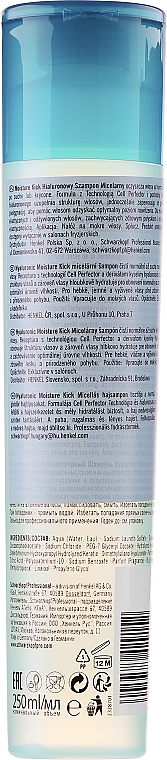 Feuchtigkeitsspendendes Shampoo - Schwarzkopf Professional Bonacure Hyaluronic Moisture Kick Shampoo — Bild N2