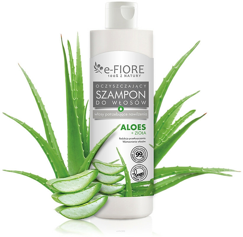 Shampoo mit Aloe Vera - E-Fiori — Bild N1