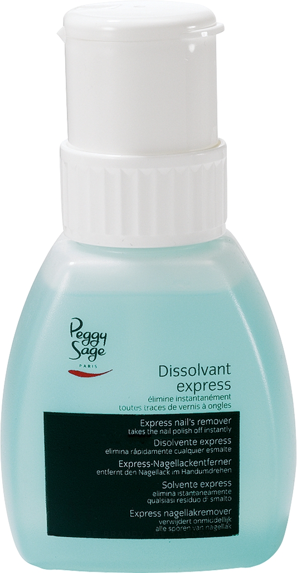 Nagellackentferner - Peggy Sage Dissolvant Express — Bild 240 ml