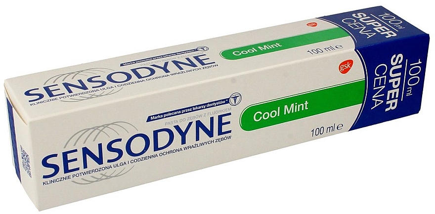 Zahnpasta Cool Mint für empfindliche Zähne - Sensodyne Cool Mint — Bild N1