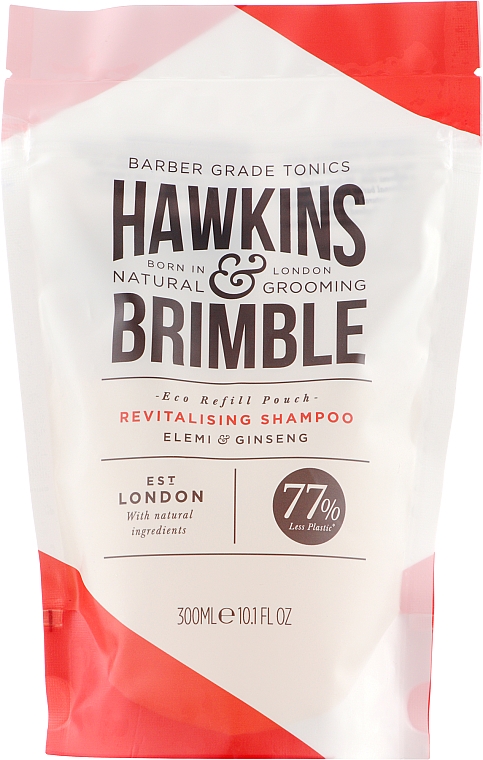 Revitalisierendes Shampoo - Hawkins & Brimble Revitalising Shampoo Eco-Refillable (Refill) — Bild N1