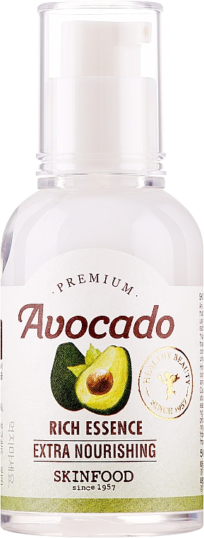 Reichhaltige und pflegende Gesichtsessenz mit Avocadoextrakt - Skinfood Premium Avocado Rich Essence — Bild N1