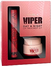 Düfte, Parfümerie und Kosmetik Lippenpflegeset - Nabla Viper Day And Night Lip Treatment Kit (Lippenmaske 15ml + Plumper 4ml)