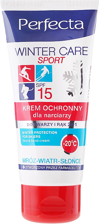 Schützende Wintercreme für Gesicht und Hände "Sport" SPF 15 - Perfecta Sport Face Cream — Bild N1