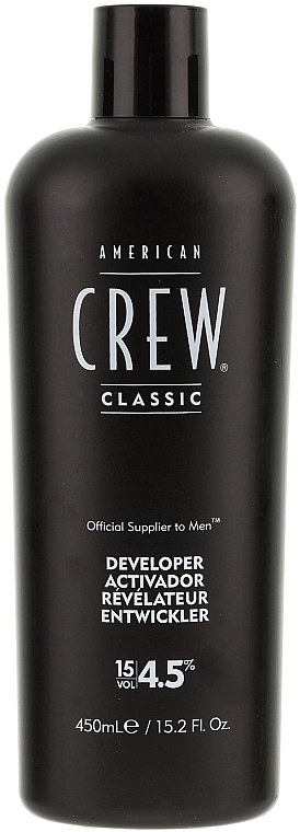 Entwicklerlotion 4,5% - American Crew Precision Blend Developer 15 Vol 4.5% — Foto N1