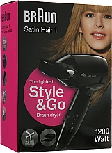 Haartrockner schwarz - Braun Satin Hair 1 HD 130 — Bild N2