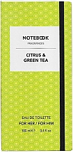 Notebook Citrus & Green Tea - Eau de Toilette — Bild N2