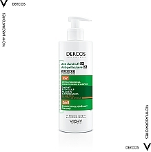 2in1 Anti-Schuppen Shampoo-Conditioner für alle Haartypen und gereizte Kopfhaut - Vichy Dercos 2in1 Shampoo  — Bild N5