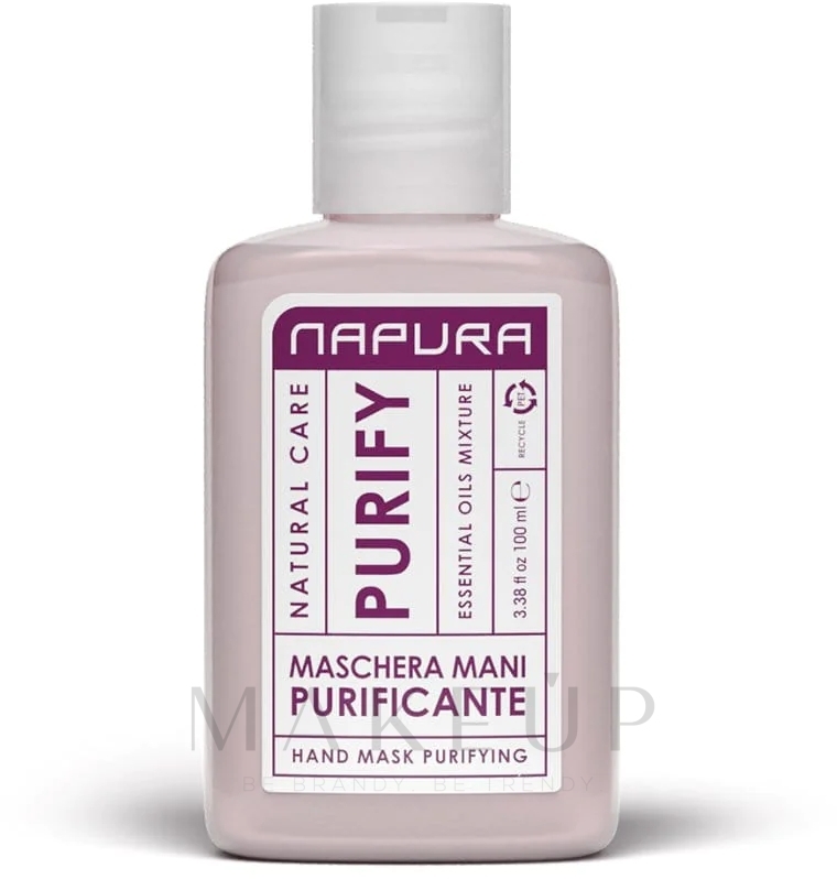 Handmaske - Napura Purify Hand Mask Purifying — Bild 100 ml