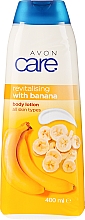 Düfte, Parfümerie und Kosmetik Revitalisierende Körperlotion mit Bananenextrakt für alle Hauttypen - Avon Care Revitalising with Banana Body Lotion