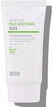 Beruhigende Sonnenschutzcreme für das Gesicht - Tenzero Heartleaf Mild Soothing Sun SPF 50+ Pa++++ — Bild N1