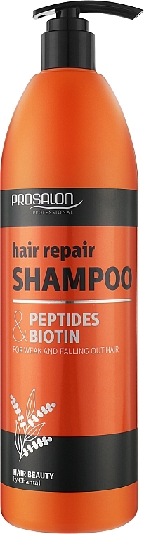 Revitalisierendes Shampoo mit Peptiden und Biotin - Prosalon Peptides & Biotin — Bild N1