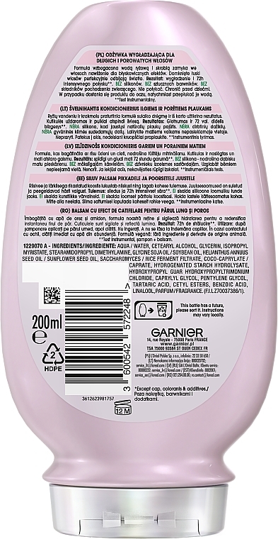 Conditioner für langes und poröses Haar - Garnier Botanic Therapy Rice Water — Bild N2