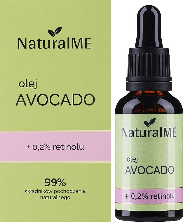 Avocadoöl + 0,2% Retinol - NaturalME Dermo  — Bild N2
