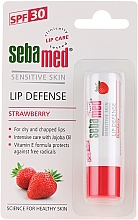 Lippenbalsam mit Erdbeergeschmack - Sebamed Lip Defense Stick SPF30 Strawberry — Bild N1