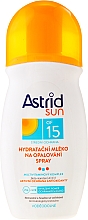 Düfte, Parfümerie und Kosmetik Feuchtigkeitsspendender Sonnenschutzspray SPF 15 - Astrid Sun Moisturizing Milk Spray SPF 15