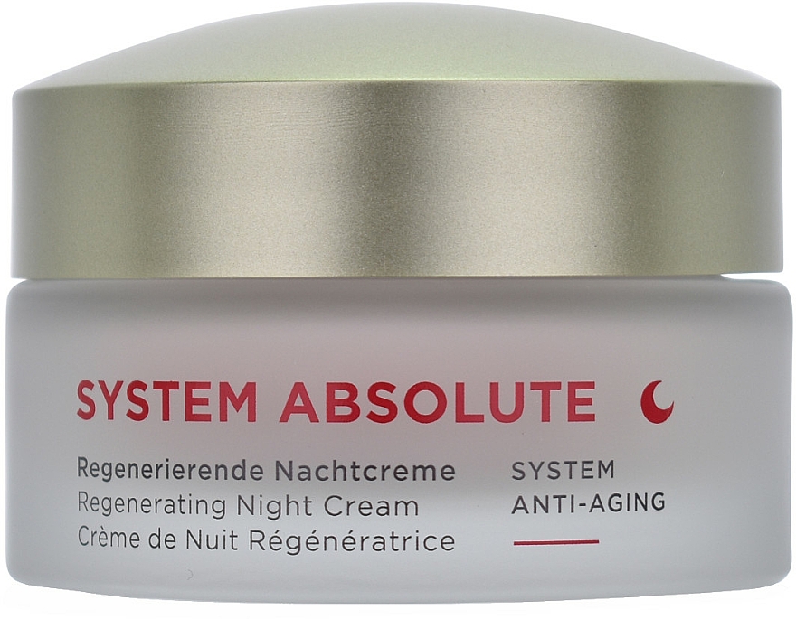 Regenerierende Anti-Falten Nachtcreme mit Grünalgenextrakt - Annemarie Borlind System Absolute Regenerating Night Cream — Bild N2