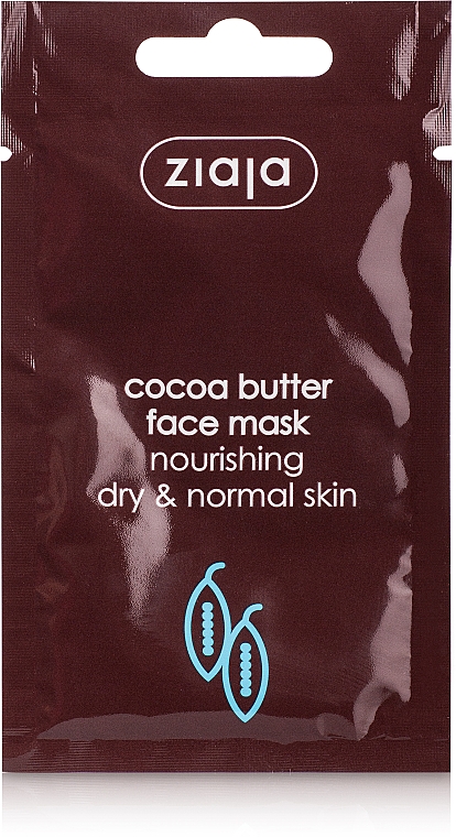 Nährende Gesichtsmaske mit Kakaobutter - Ziaja Nourishing Cocoa Face Mask