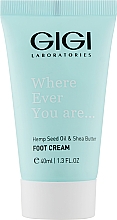 Fußcreme - Gigi Hemp Seed Oil & Shea Butter Foot Cream — Bild N1