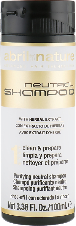 Revitalisierendes Haarshampoo - Abril et Nature Neutral Shampoo №1 — Bild N1