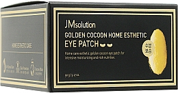 Anti-Aging Hydrogel Augenpatches mit Gold - JMsolution Golden Cocoon Home Esthetic Eye Patch — Bild N1