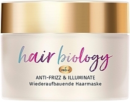 Düfte, Parfümerie und Kosmetik Maske für widerspenstiges Haar - Pantene Pro-V Hair Biology Anti-Frizz & Illuminate Mask