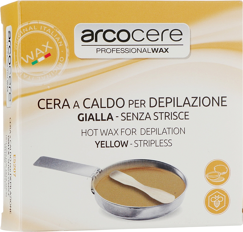 Epilationsset mit Schale gelb - Arcocere Professional Wax Yellow — Bild N1
