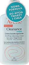 Düfte, Parfümerie und Kosmetik Beruhigende seifenfreie Reinigungscreme für Gesicht und Körper - Avene Cleanance Hydra Soothing Cleansing Cream